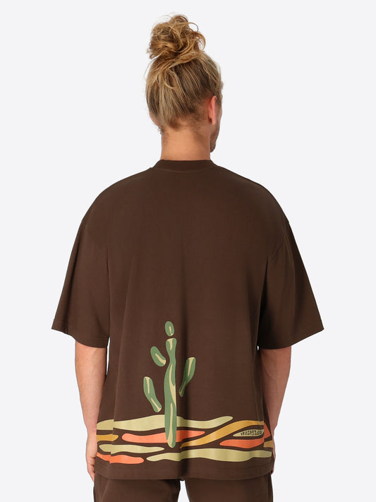 SHIRT BROWN CACTUS