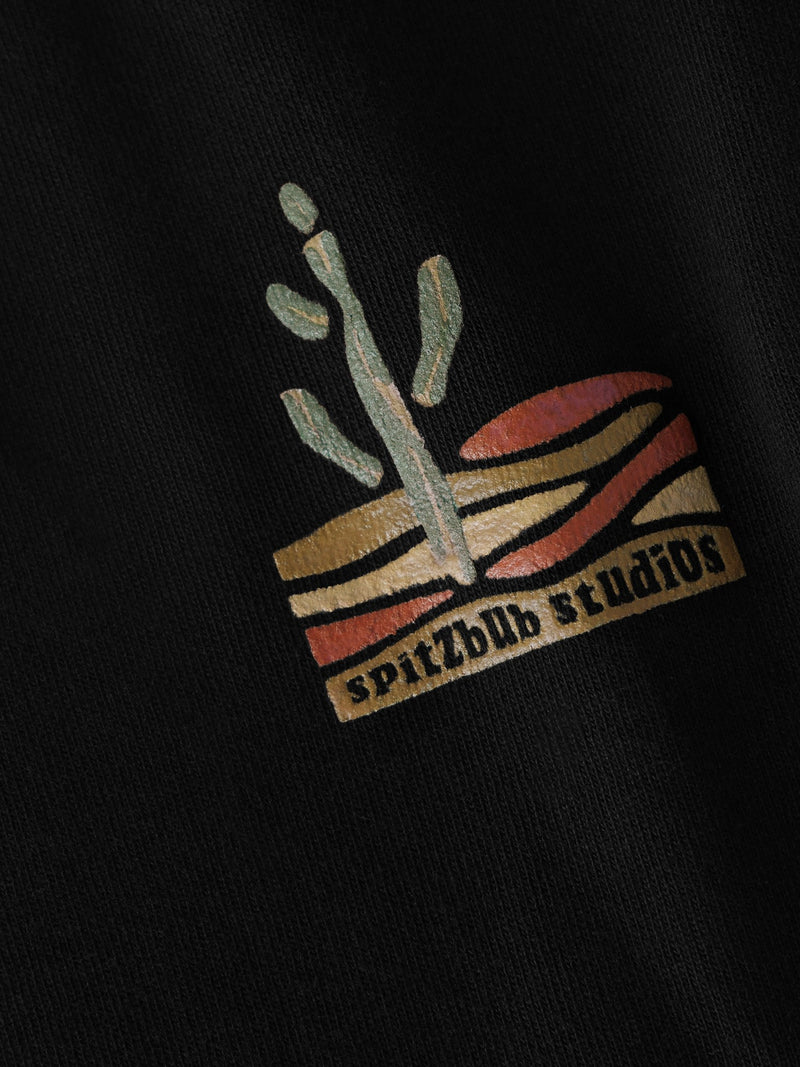 SHIRT BLACK SUNSET