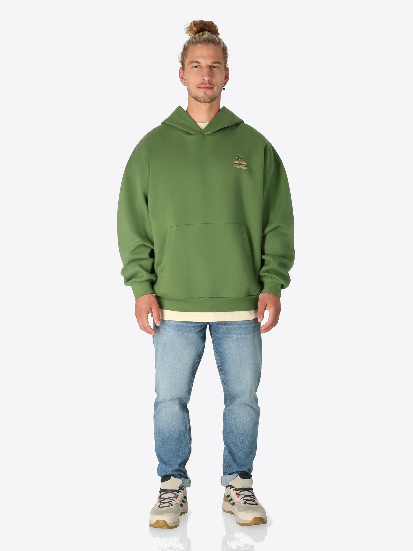 HOODIE GREEN SUNSET