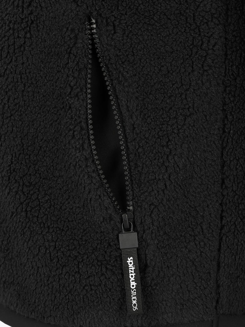 SHERPAJACKE HALFZIP SCHWARZ