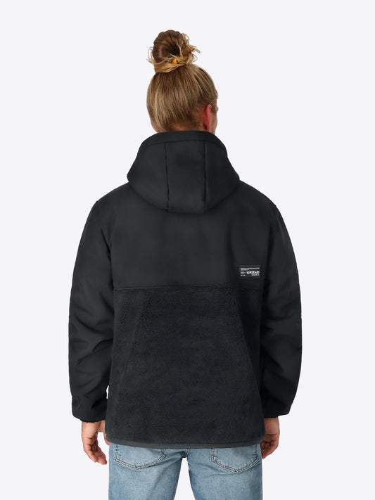 SHERPAJACKE HALFZIP SCHWARZ