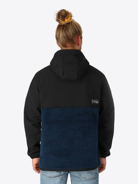 SHERPAJACKE HALFZIP BLAU