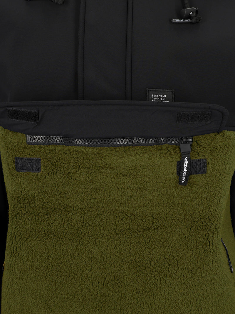 SHERPAJACKE HALFZIP GRÜN