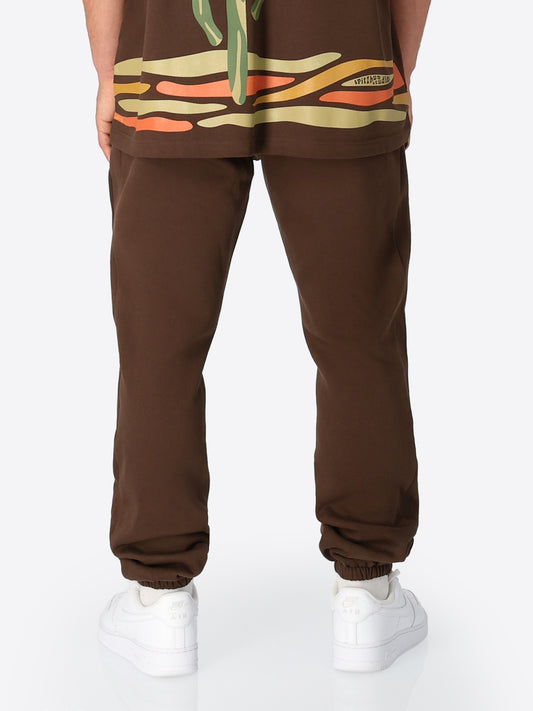 SWEATPANTS BROWN