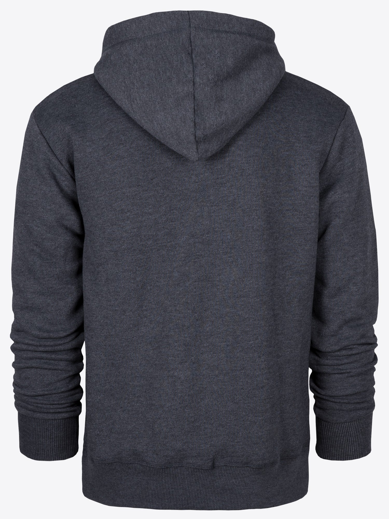 Hoodie Emil in Dunkelgrau, Detailaufnahme Material am Ärmelbund