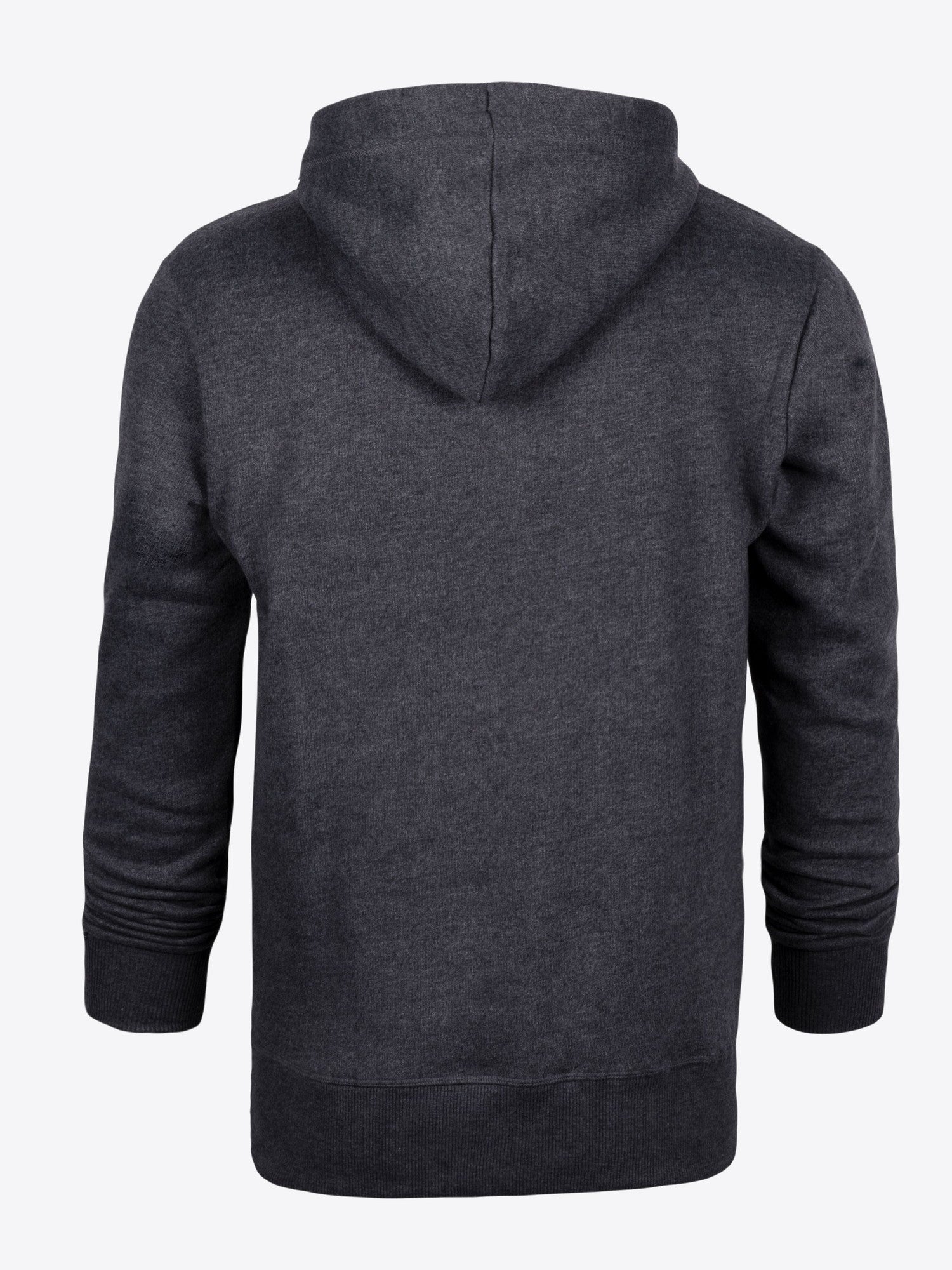 Hoodie Thorben in Grau, Detailaufnahme Verarbeitung, Kordel oder Naht