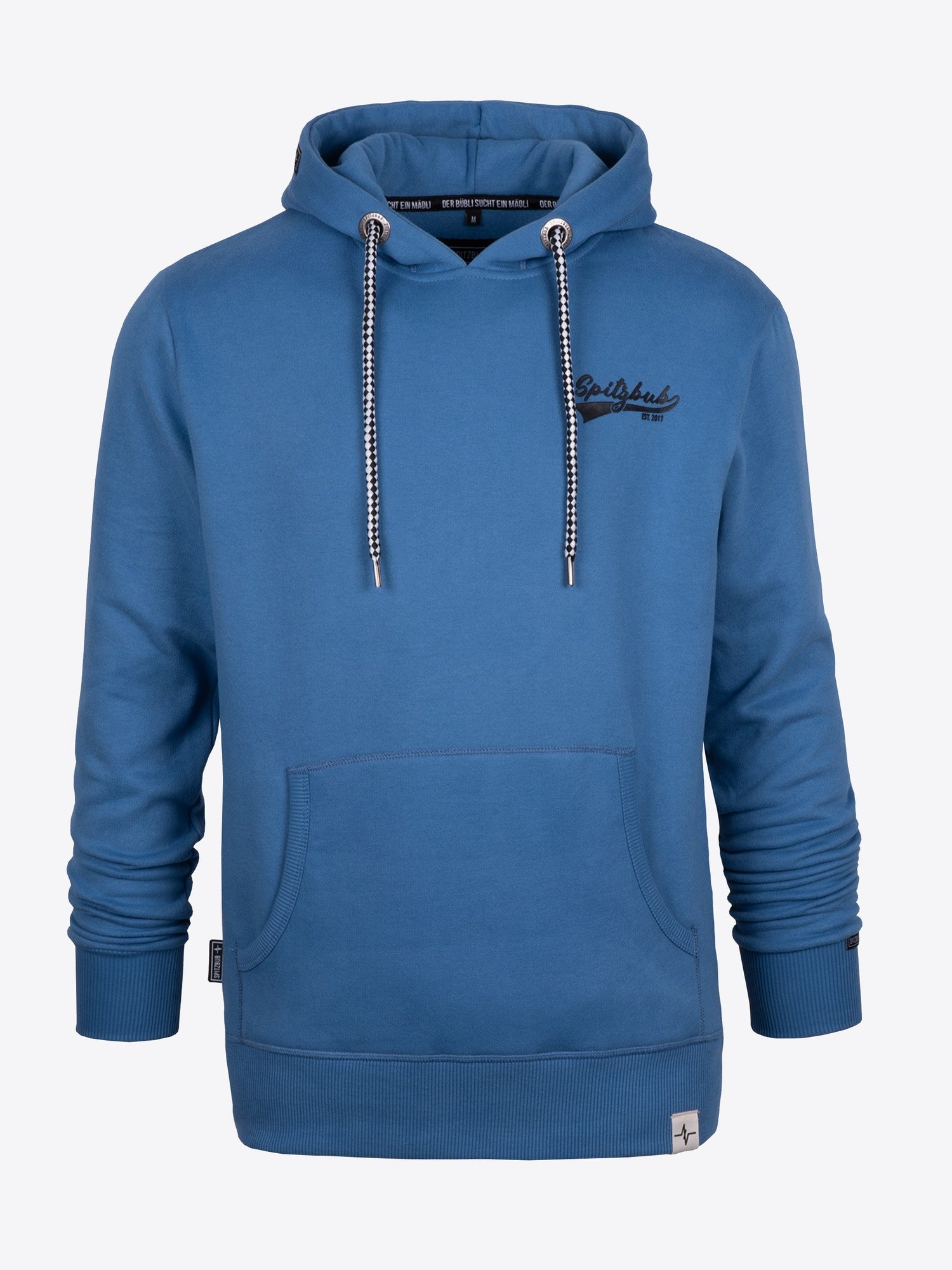 Hoodie Fynn in Blau, weitere Lifestyle-Ansicht des Models