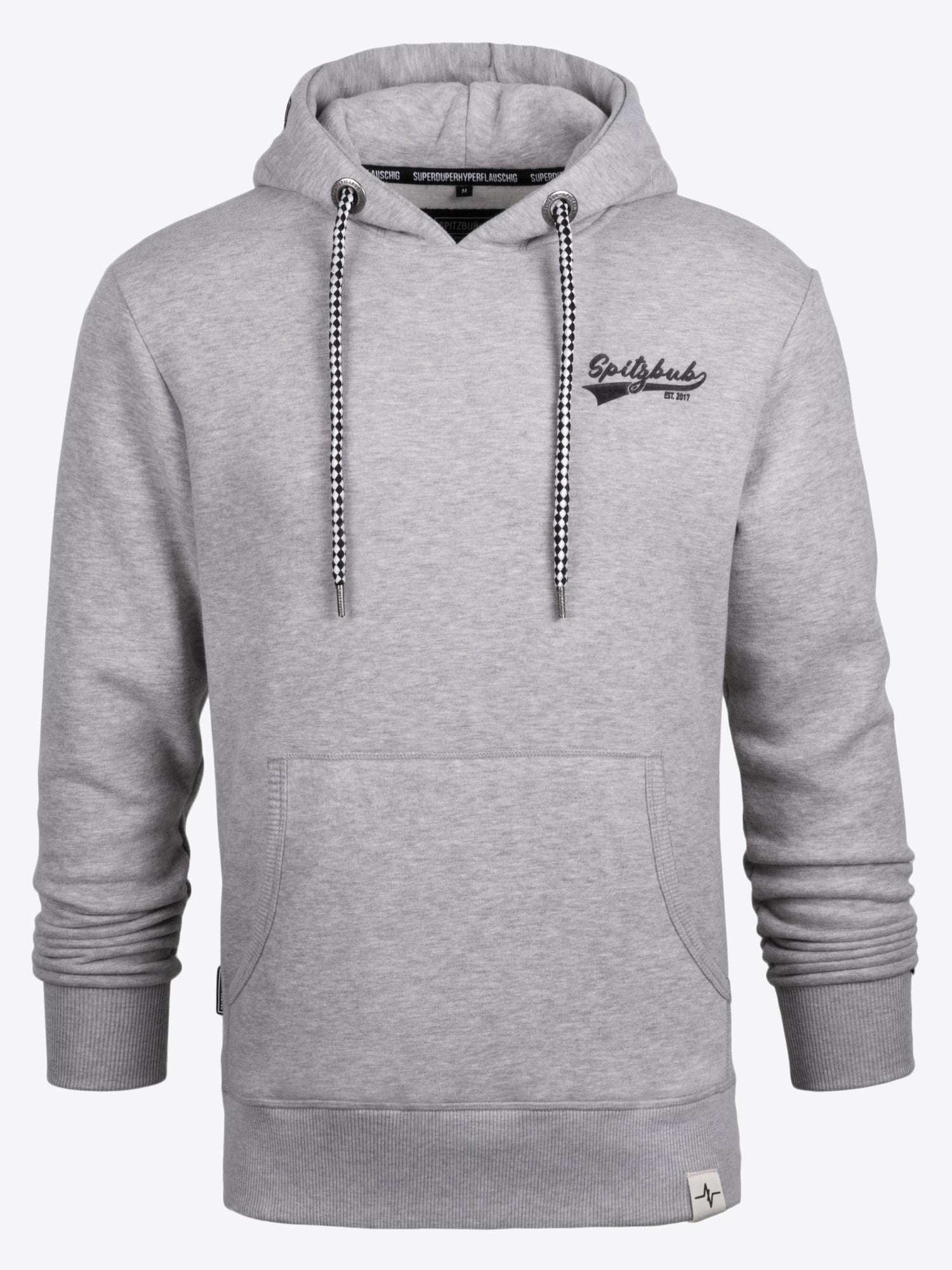 Hoodie Philipp in Grau, weitere Lifestyle-Ansicht des Models
