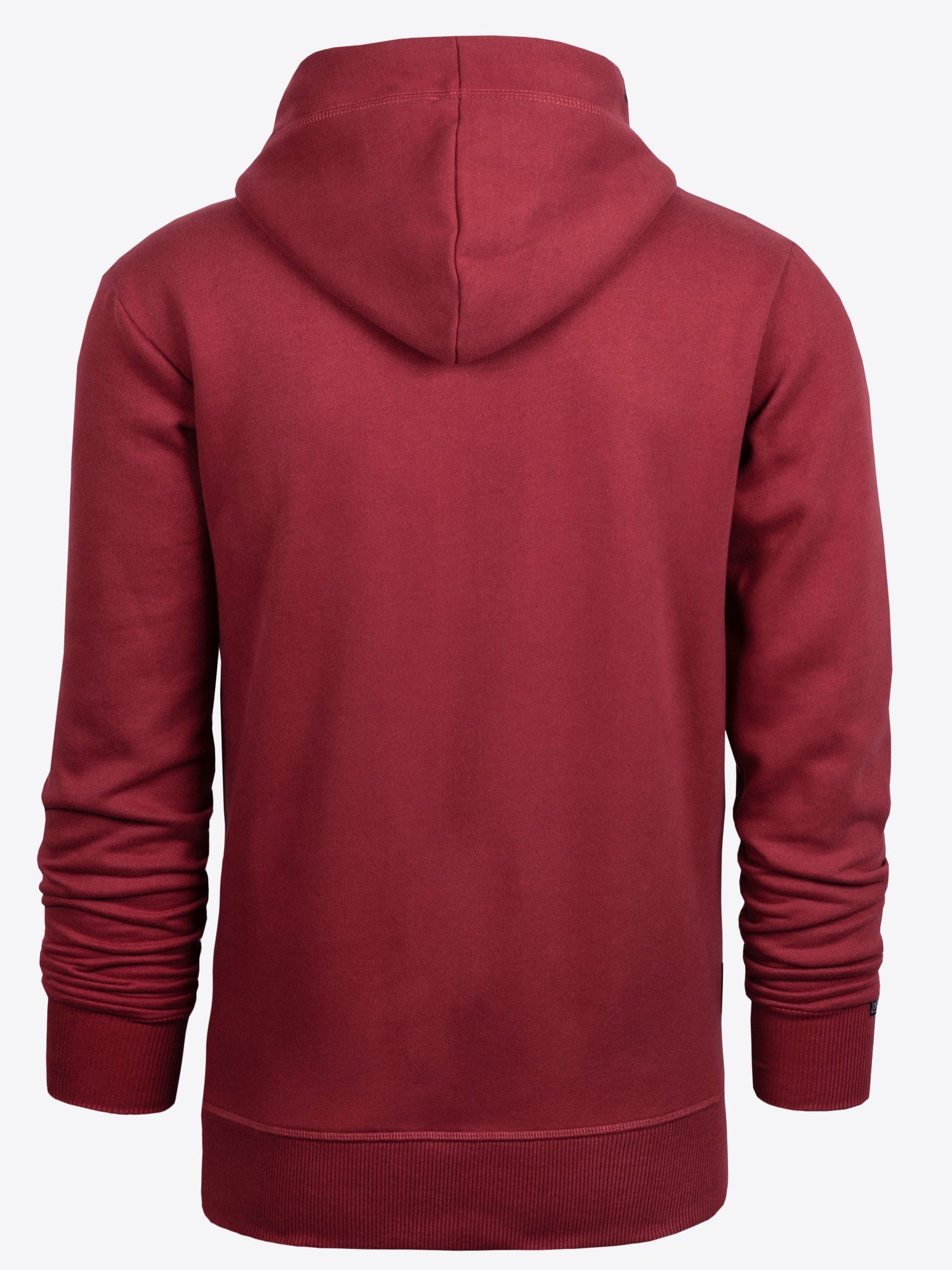 Sweatjacke Marvin in Rotton, Detailaufnahme Material am Ärmelbund