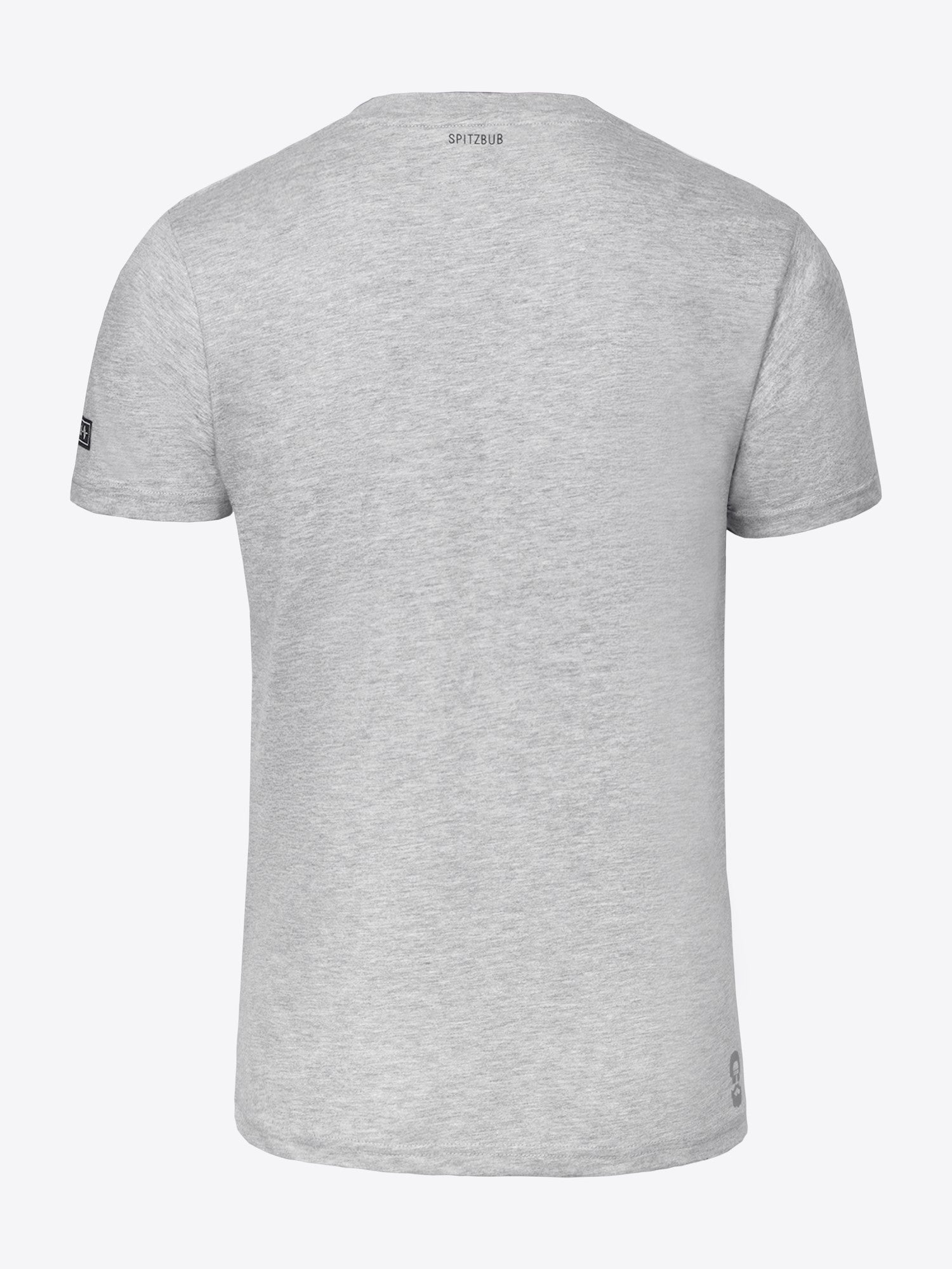 Shirt Julius in Grau, Detailaufnahme Material am Ärmelbund
