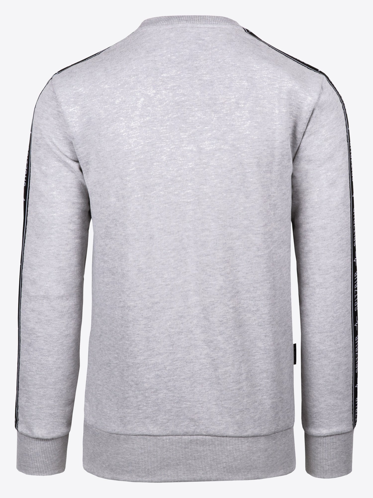Sweatshirt Alexander in Grau, Detailaufnahme Verarbeitung, Kordel oder Naht