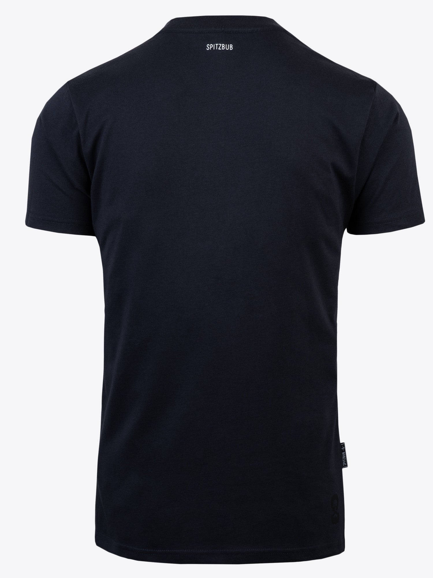 Shirt Niklas in Schwarz, Detailaufnahme Material am Ärmelbund