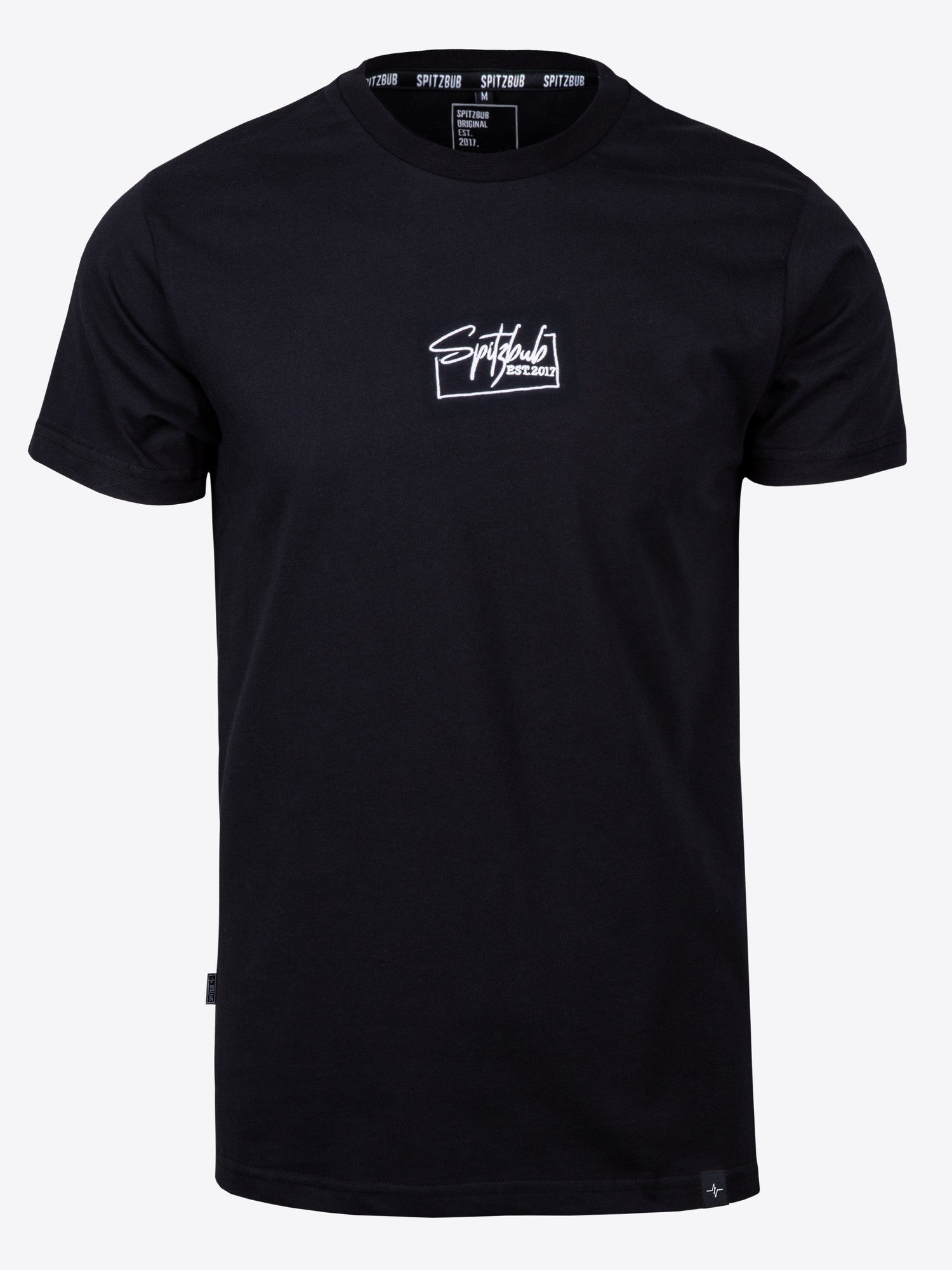 Shirt Adrian in Schwarz, weitere Lifestyle-Ansicht des Models