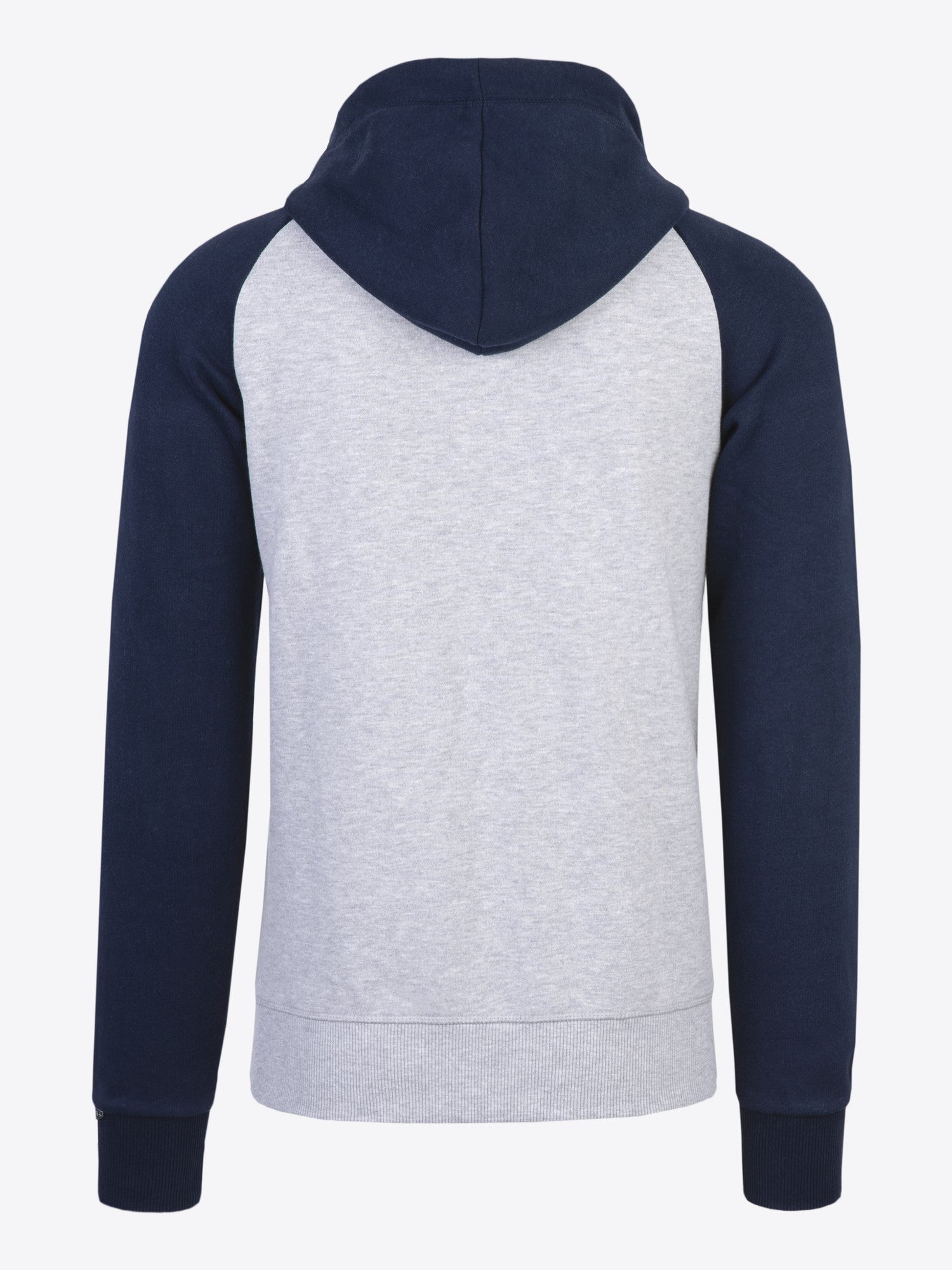 Sweatjacke Carlo in Grau-Blau, weitere Lifestyle-Ansicht des Models