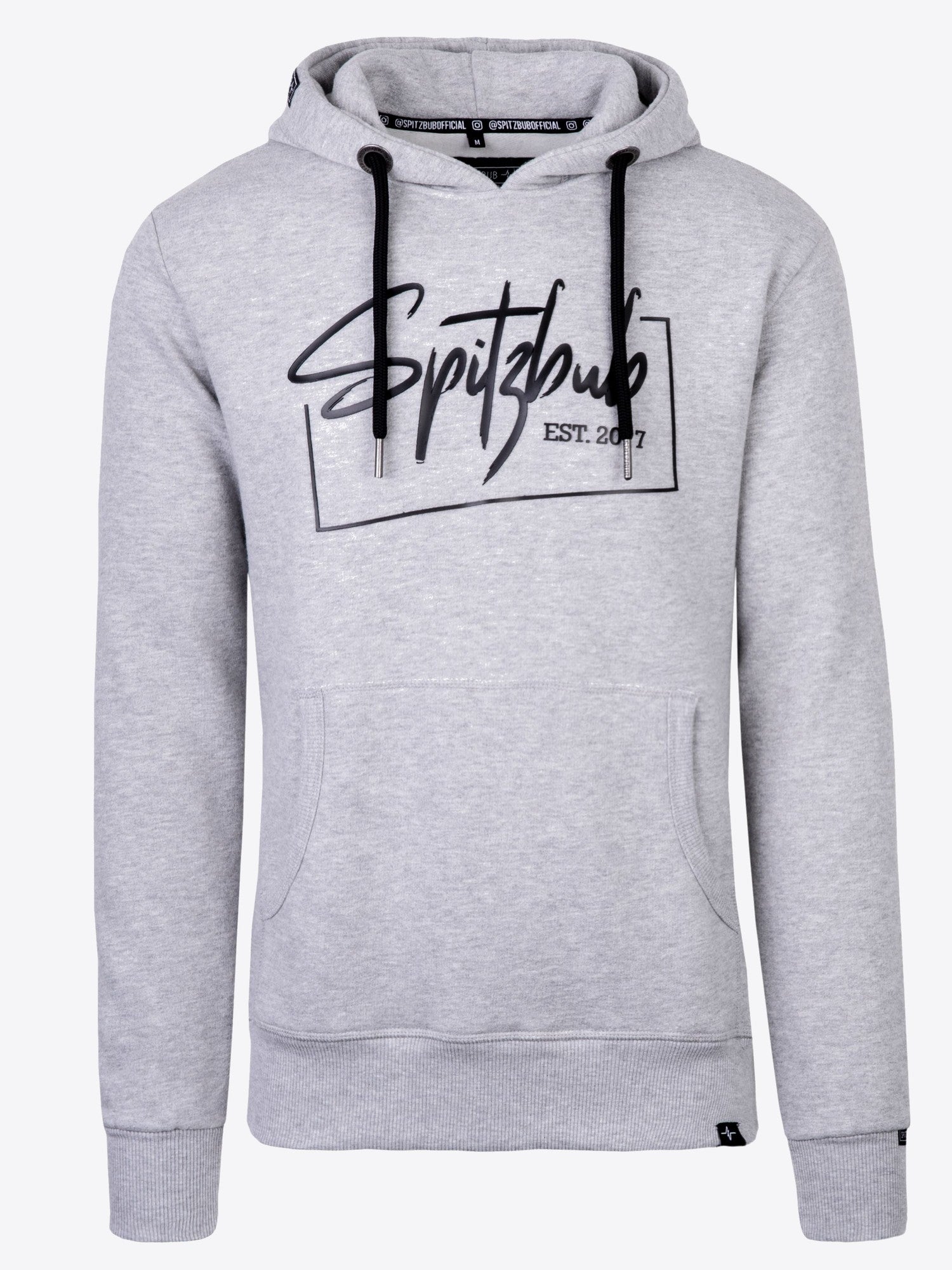 Hoodie Otis in Grau, weitere Lifestyle-Ansicht des Models