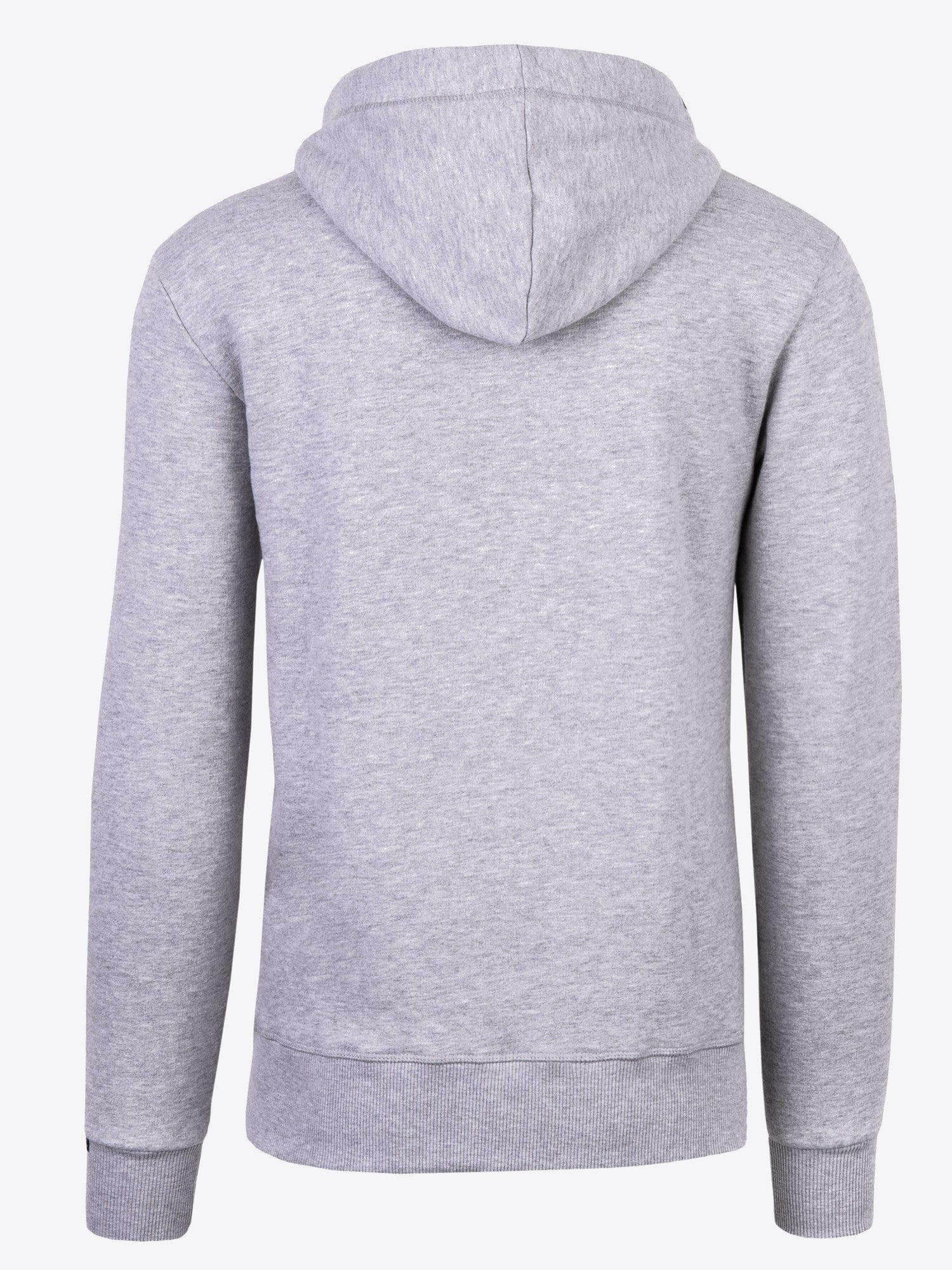 Hoodie Otis in Grau, Detailaufnahme Verarbeitung, Kordel oder Naht
