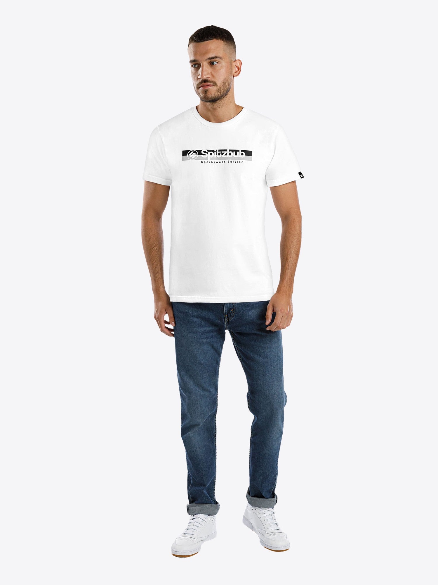 weitere Ansicht des Shirt Marten von spitzbub STUDIOS in Weiß