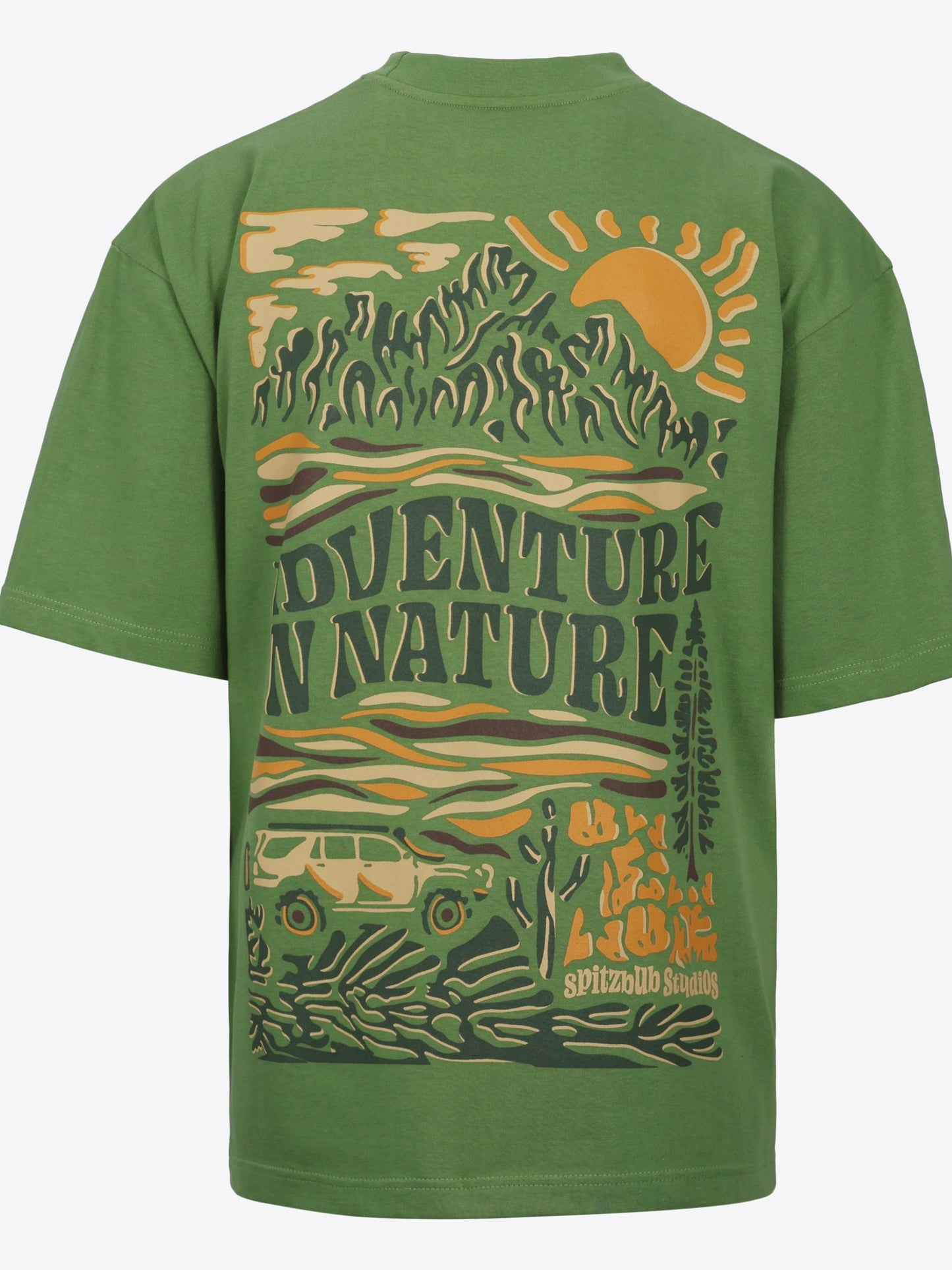 SHIRT GREEN ROADTRIP