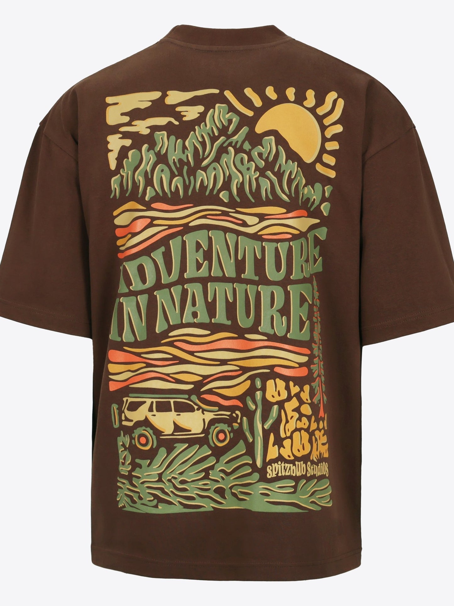 SHIRT BROWN ROADTRIP