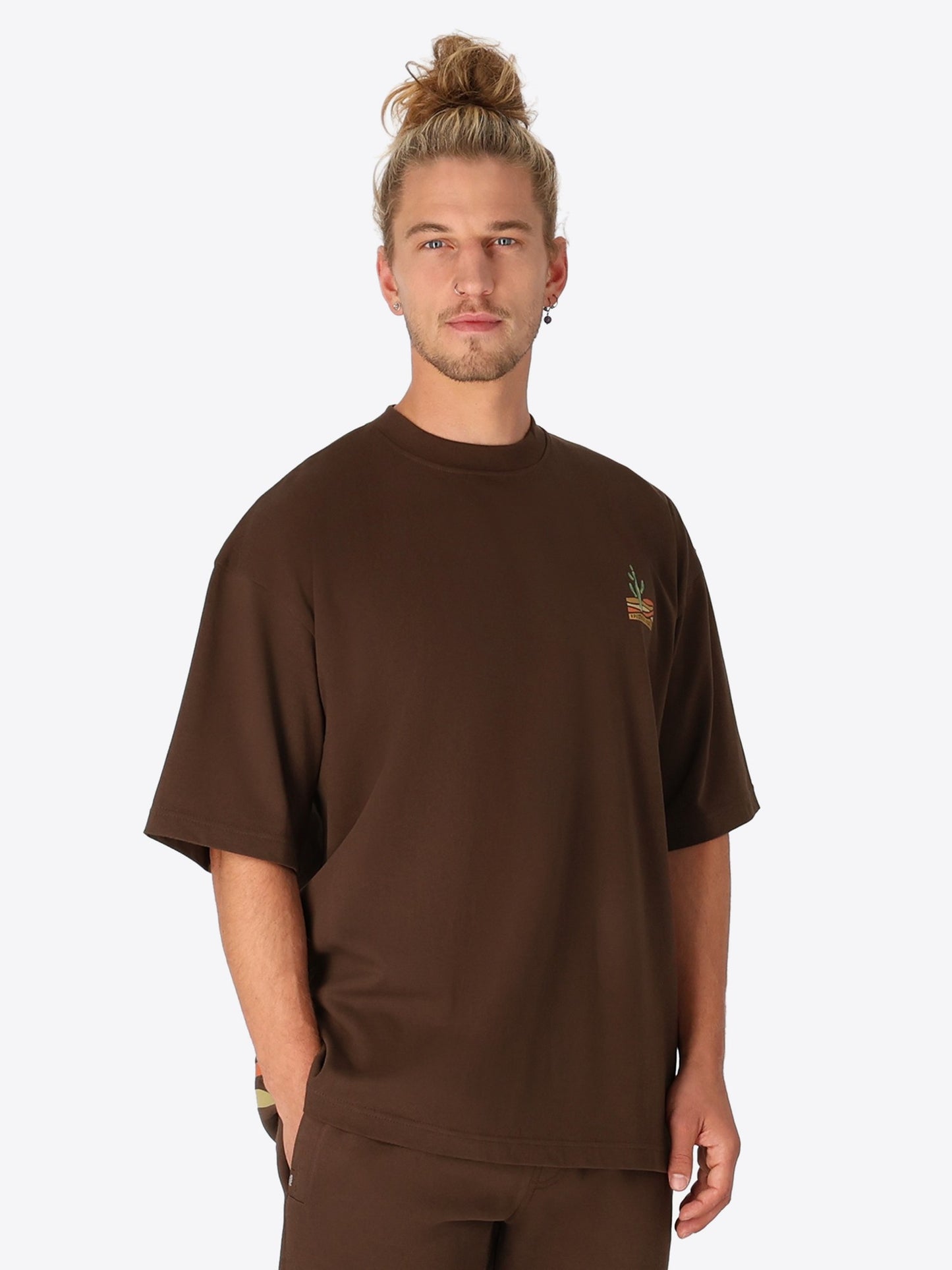 SHIRT BROWN CACTUS