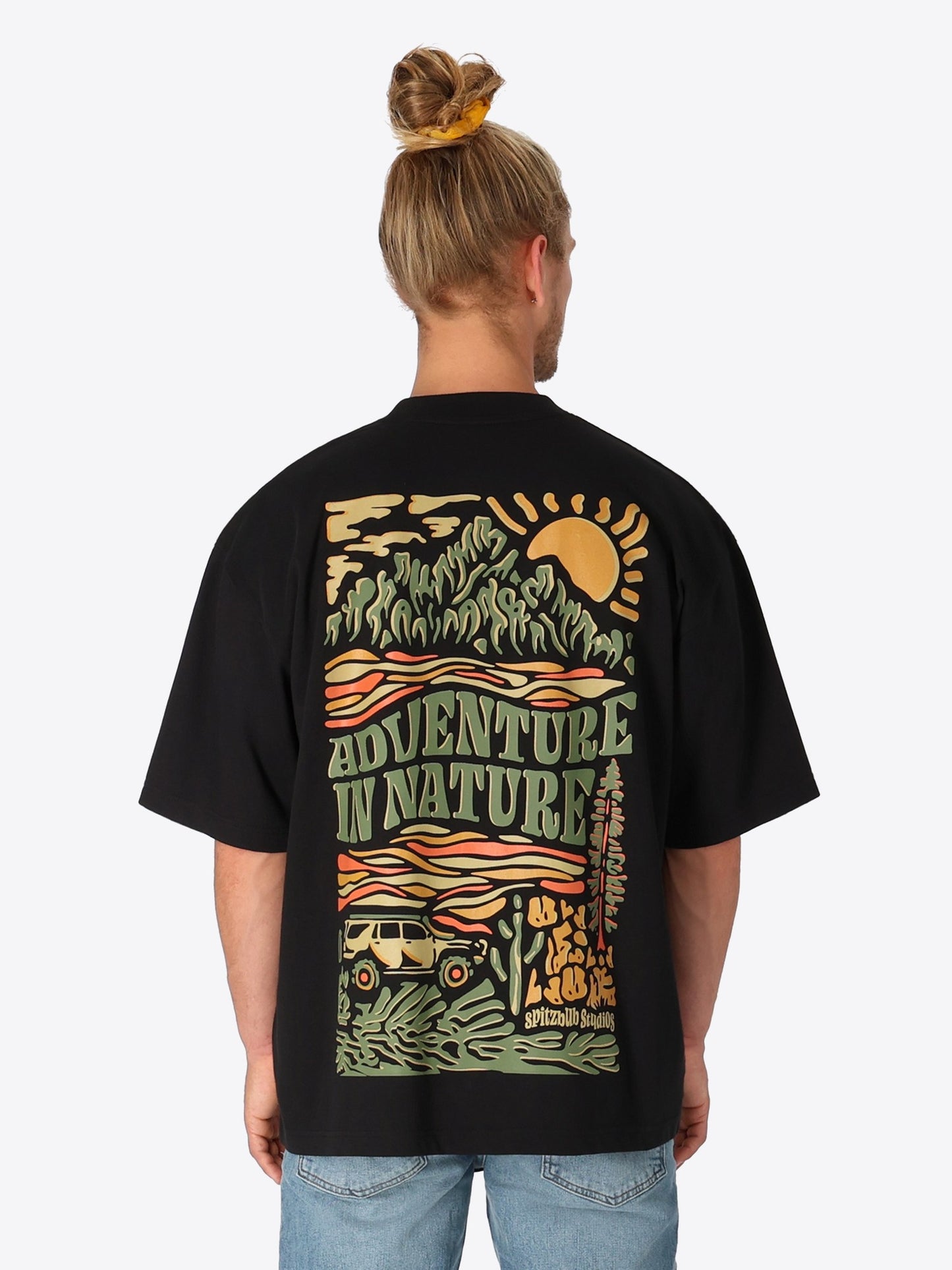 SHIRT BLACK ROADTRIP