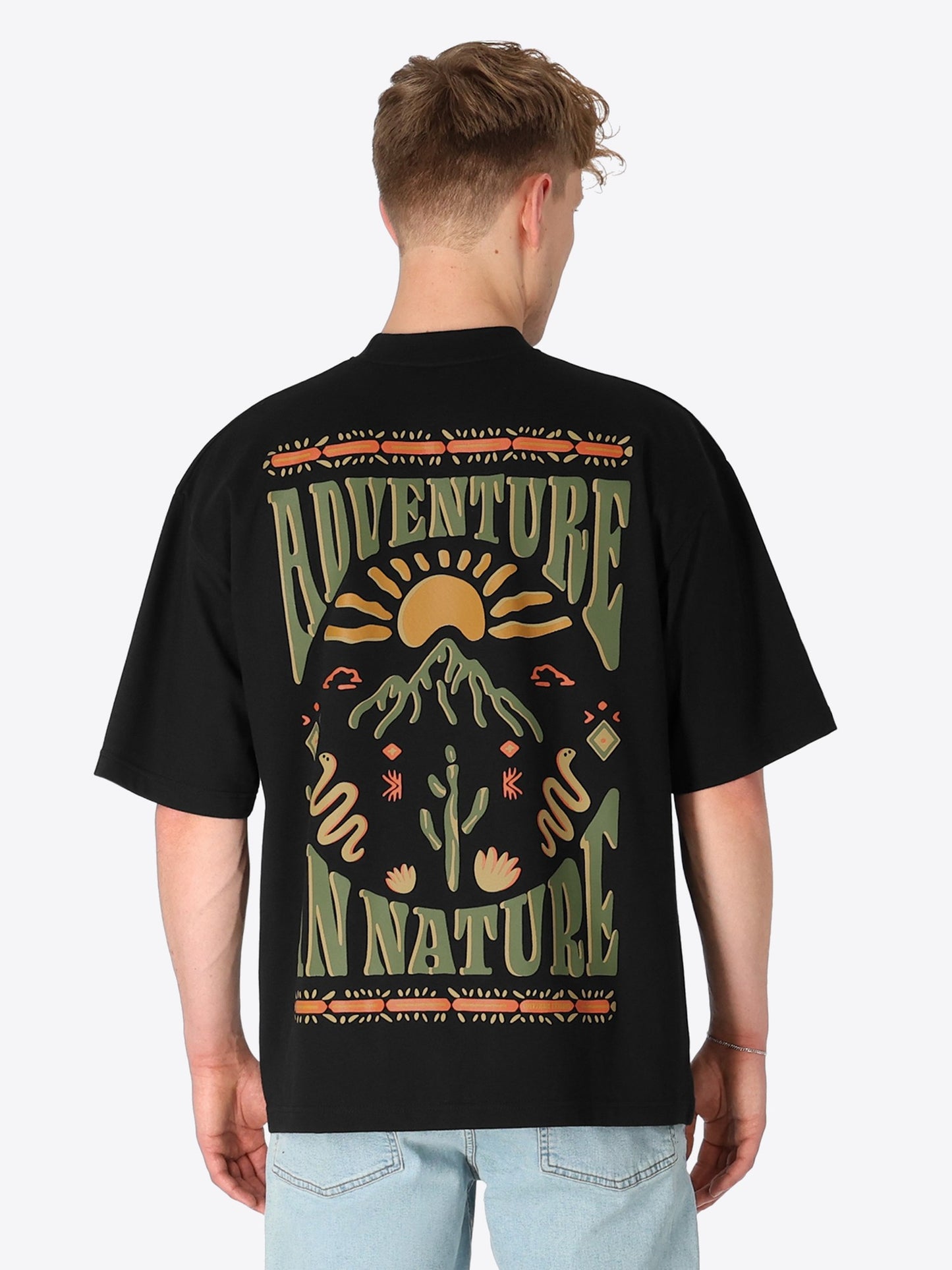 SHIRT BLACK SUNSET