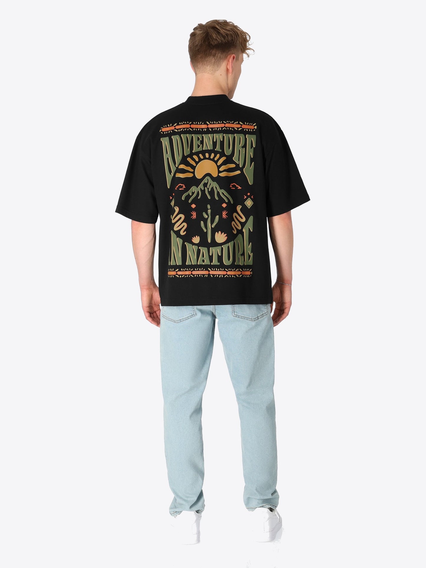 SHIRT BLACK SUNSET