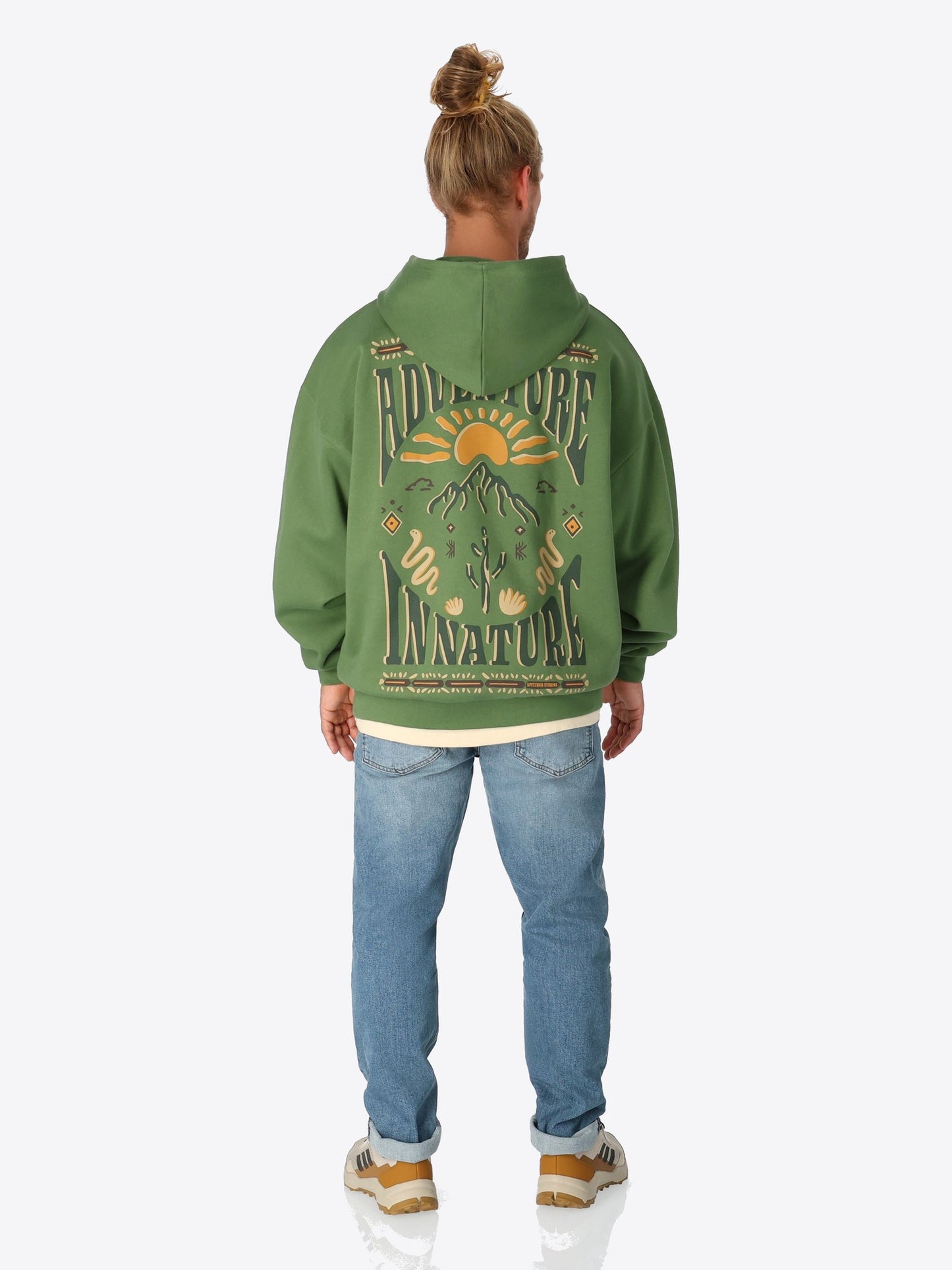 HOODIE GREEN SUNSET