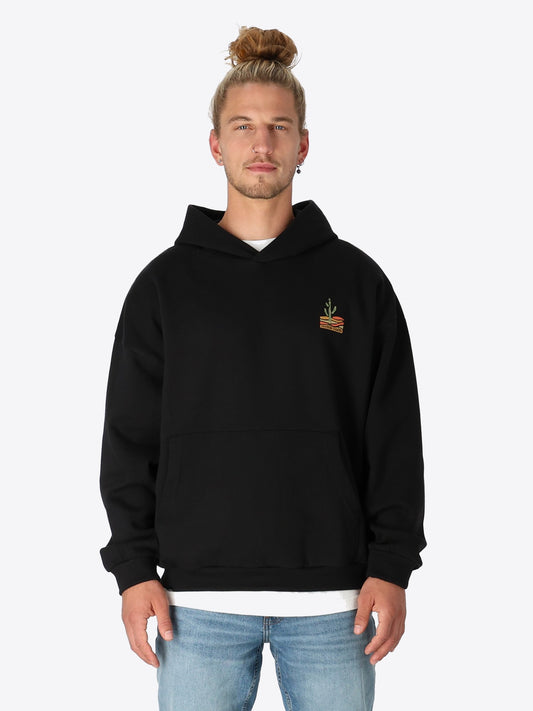 HOODIE BLACK SUNSET