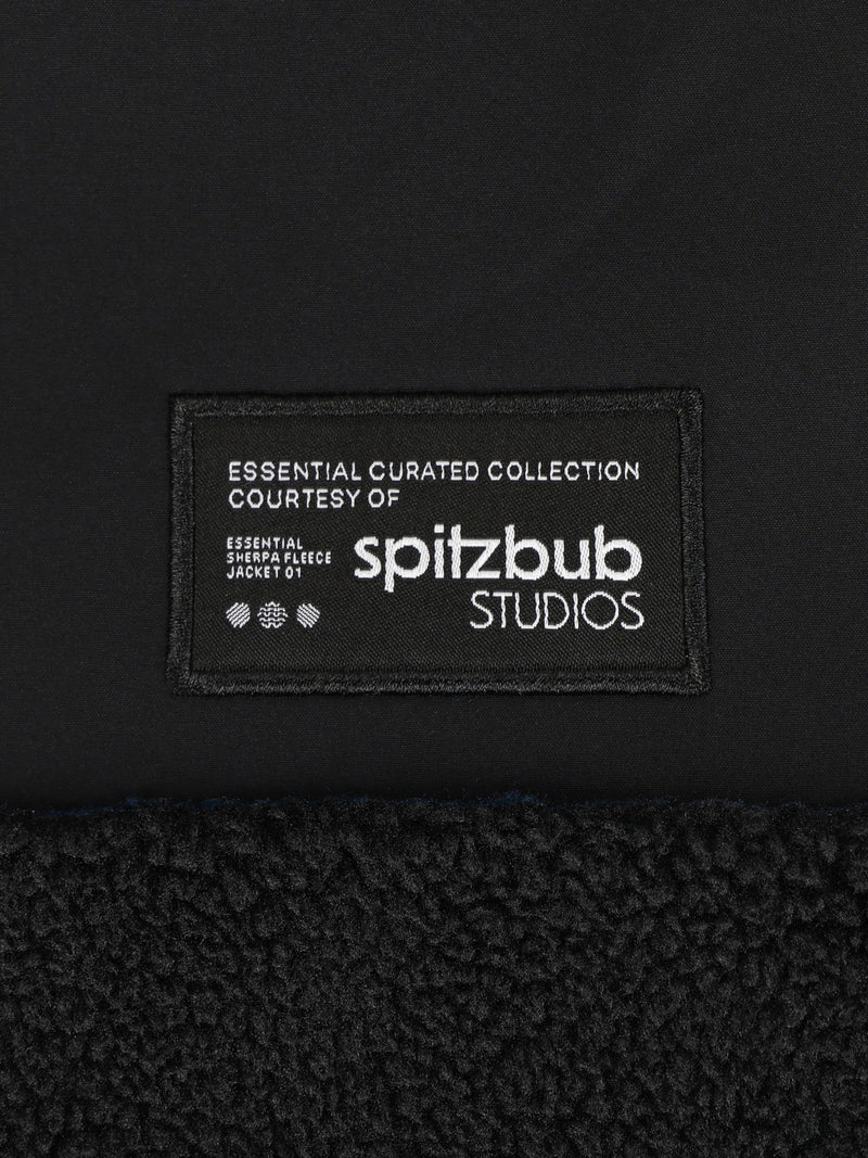 SHERPAJACKE FULLZIP SCHWARZ