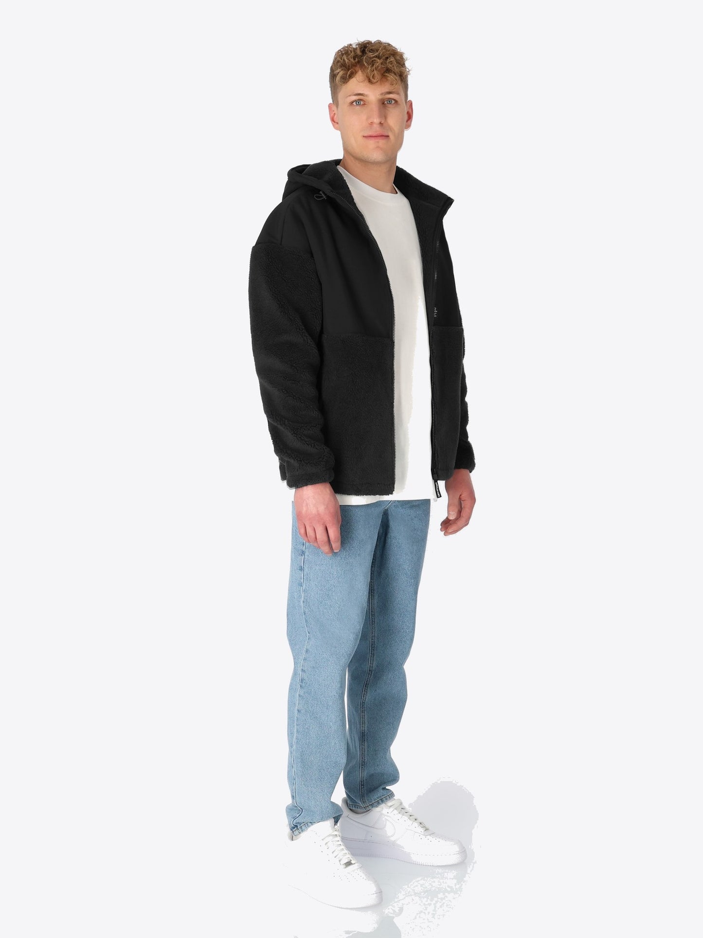 SHERPAJACKE FULLZIP SCHWARZ