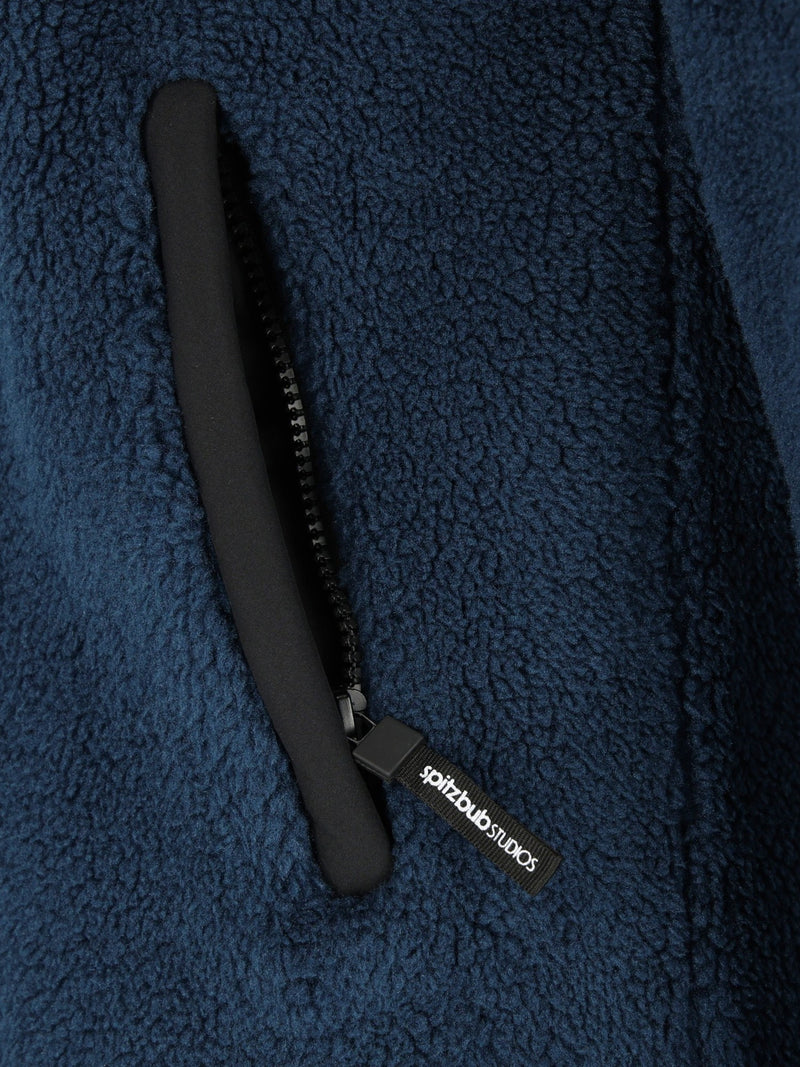 SHERPAJACKE FULLZIP BLAU