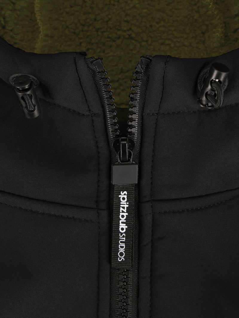 SHERPAJACKE FULLZIP GRÜN