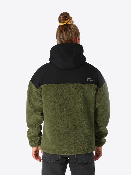 SHERPAJACKE FULLZIP GRÜN
