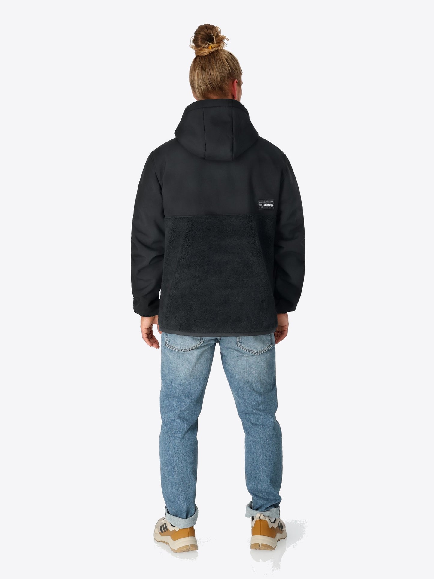 SHERPAJACKE HALFZIP SCHWARZ