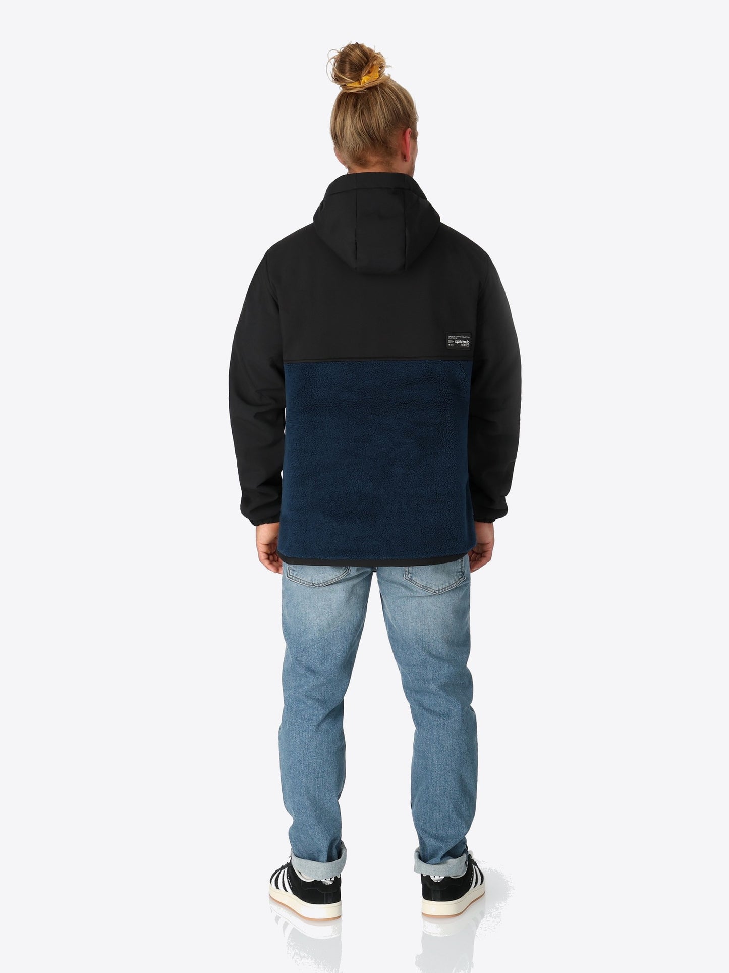 SHERPAJACKE HALFZIP BLAU