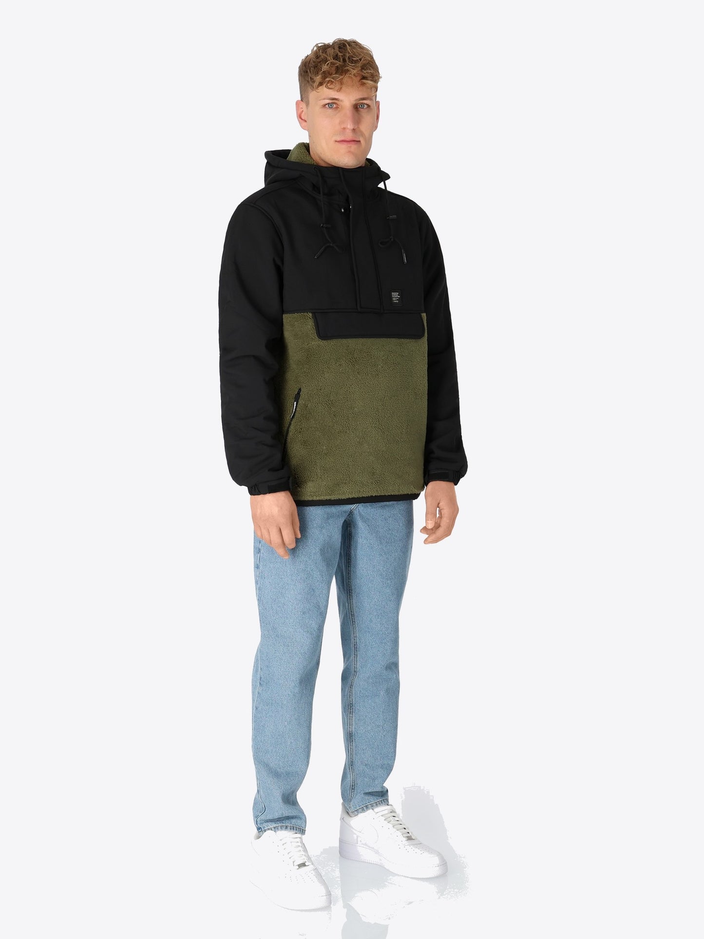 SHERPAJACKE HALFZIP GRÜN