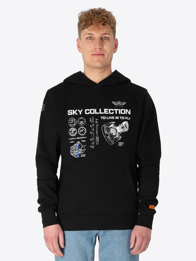 Black Hoodie Riiiva