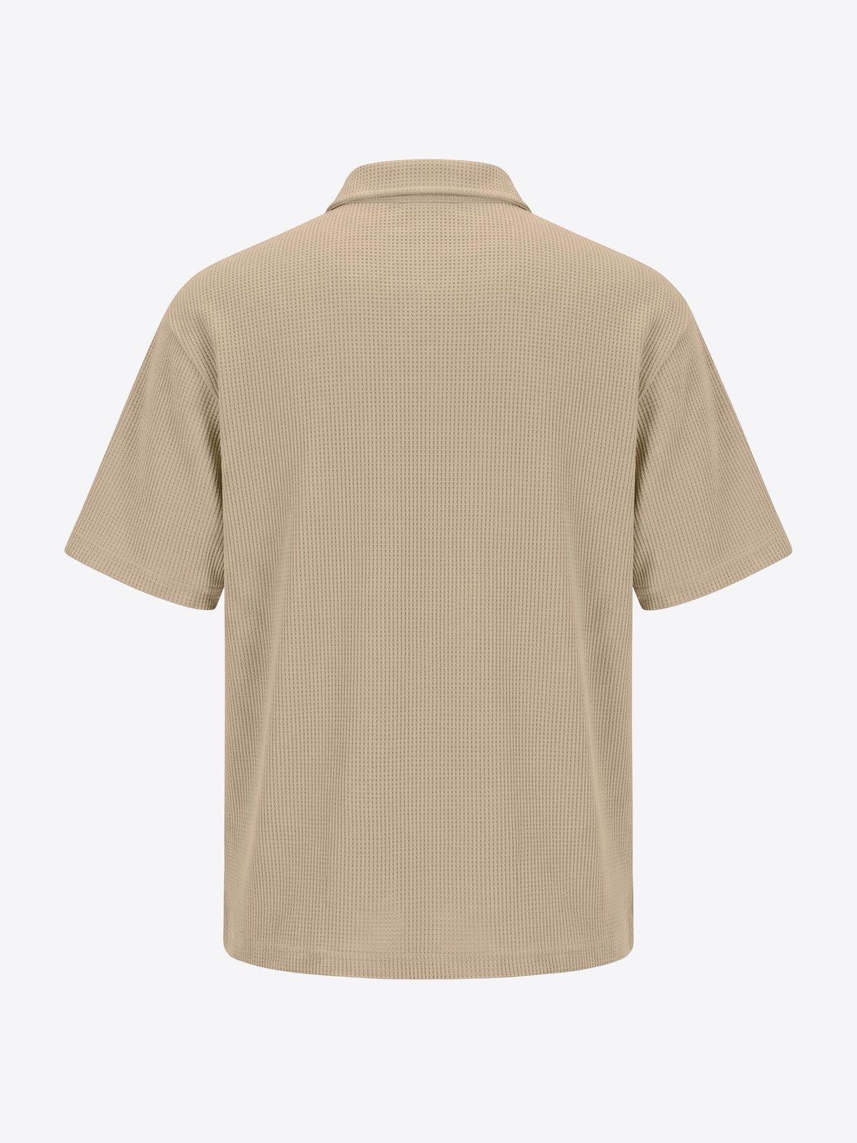 weitere Ansicht des Waffleshirt Doeskin von spitzbub STUDIOS in Beige