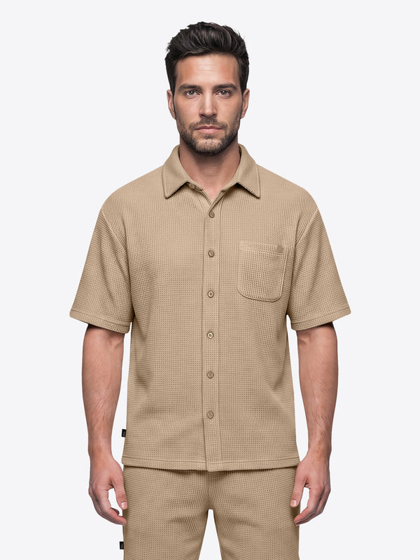 Waffleshirt Doeskin