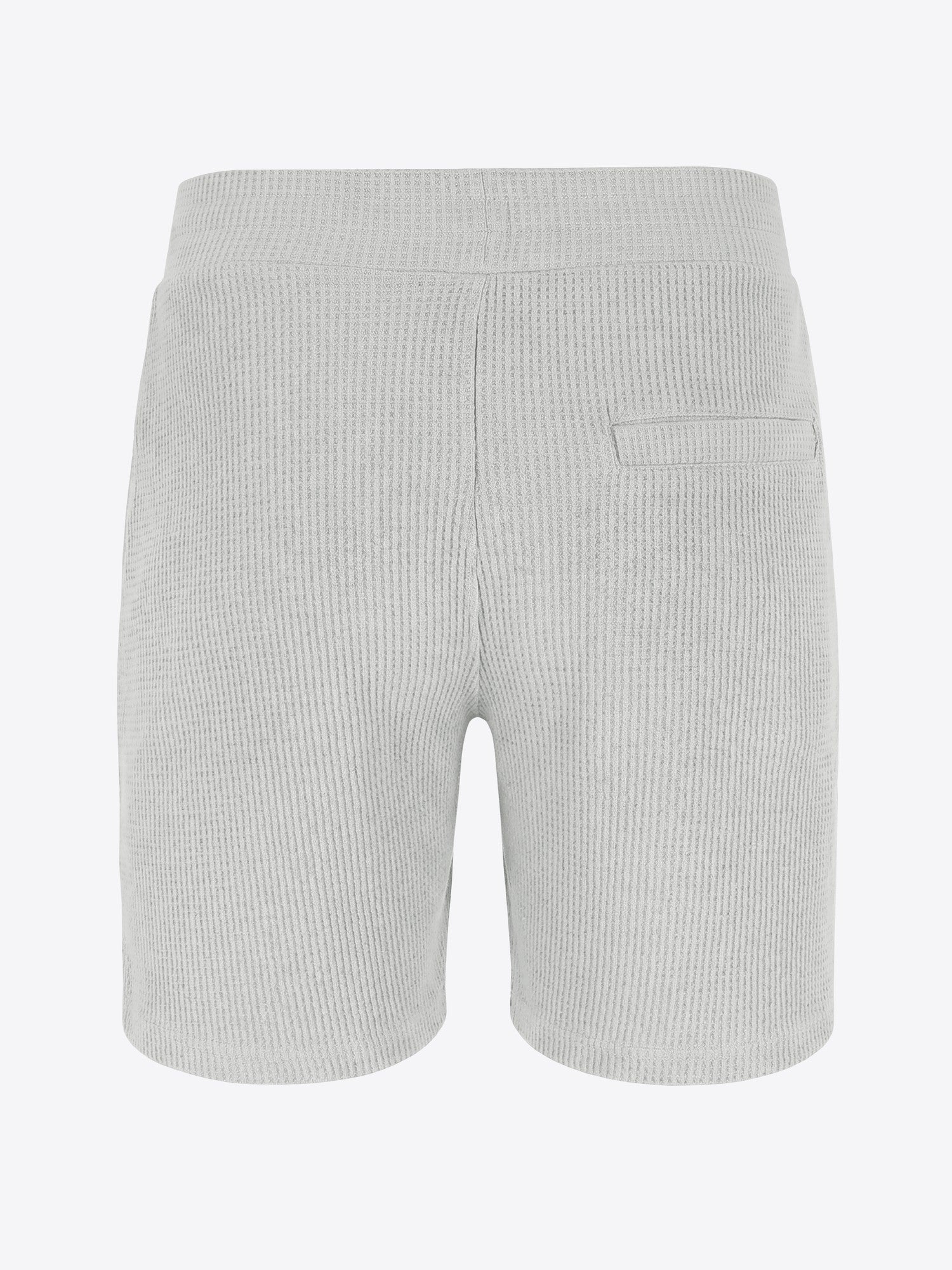 Detailaufnahme Material der Waffleshort Grey von spitzbub STUDIOS in Glacier Grey
