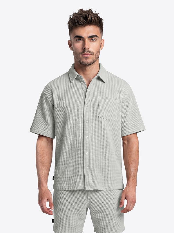 Waffleshirt Grey