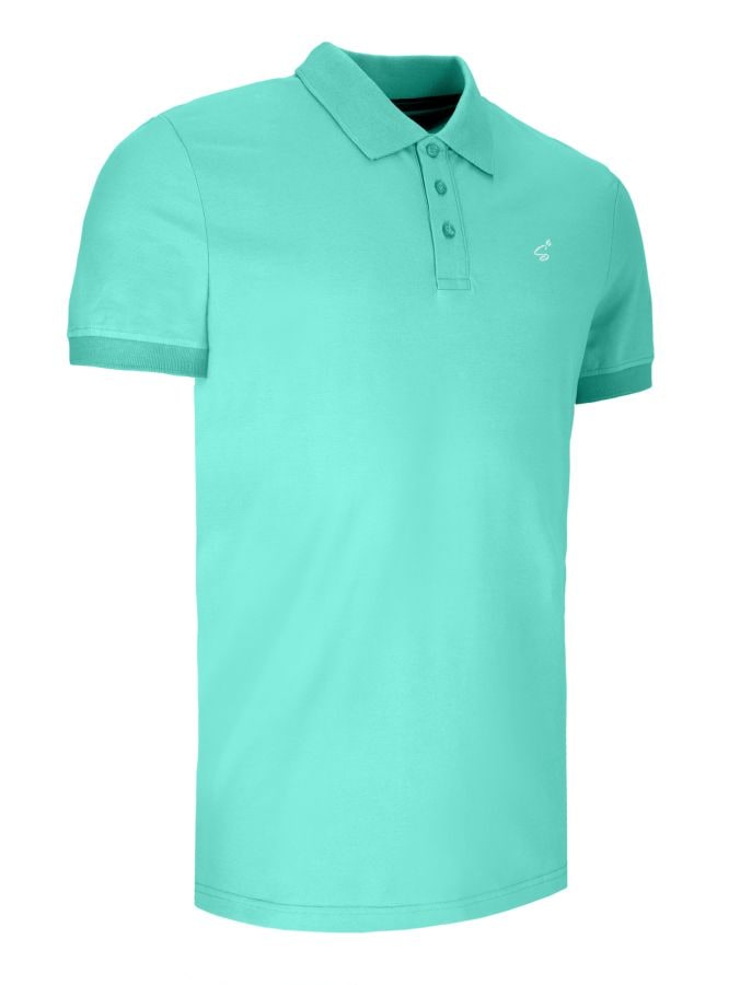 Pique Polo-Shirt aus Baumwolle "Hans"