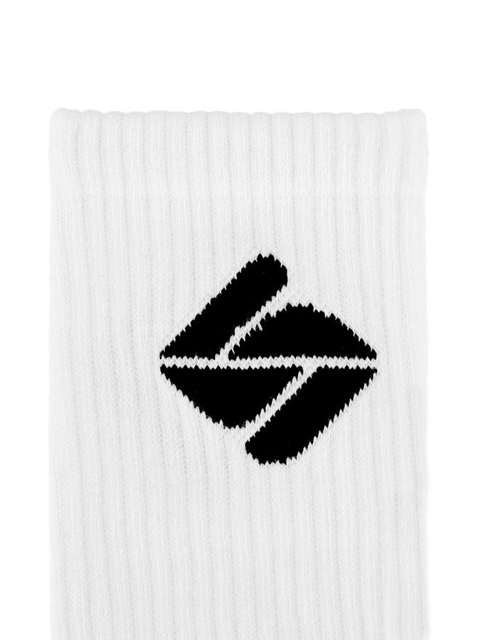 10er Pack Mid Callf Socks in Weiß