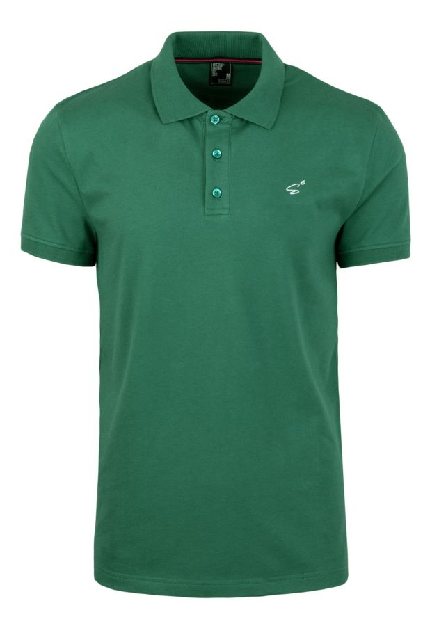 Pique Polo-Shirt aus Baumwolle "Bruno" Pique Polo-Shirt aus Baumwolle "Bruno"