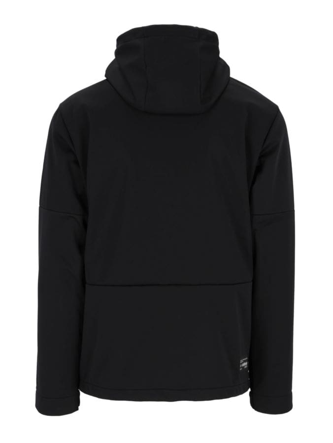 Softshell Trekking Kapuzenjacke "Esssentials" mit mit halblangem Reißverschluss Softshell Trekking Kapuzenjacke "Esssentials" mit mit halblangem Reißverschluss