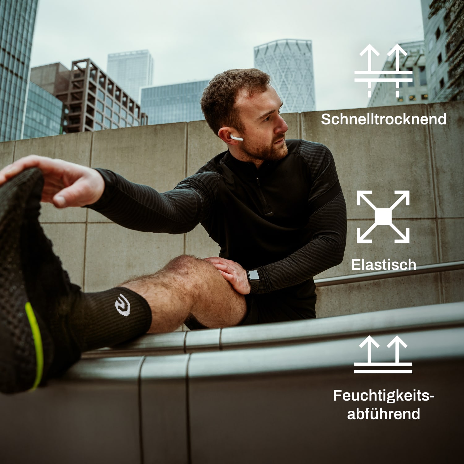 REVOLOR Socken - Mid Calf 10er Pack Schwarz M (43-46) REVOLOR Socken - Mid Calf 10er Pack Schwarz M (43-46)