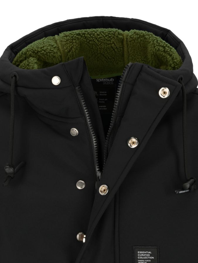 Sherpa Fleece Hybrid Trekking Jacke mit halblangem Reißverschluss "Essentials" Sherpa Fleece Hybrid Trekking Jacke mit halblangem Reißverschluss "Essentials"