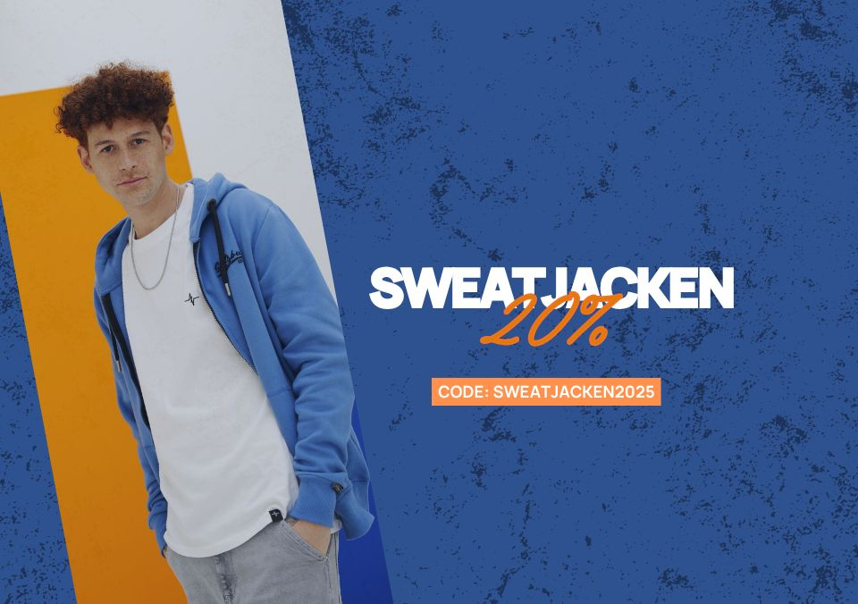 Deal: -20% auf Sweatjacken