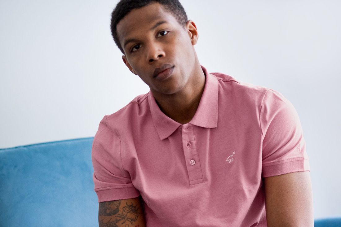 Pique Polo-Shirt aus Baumwolle " Kilian" Pique Polo-Shirt aus Baumwolle " Kilian"